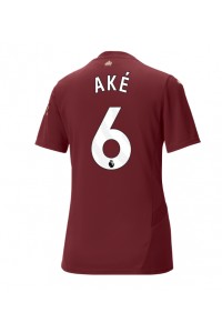 Manchester City Nathan Ake #6 Voetbaltruitje 3e tenue Dames 2024-25 Korte Mouw